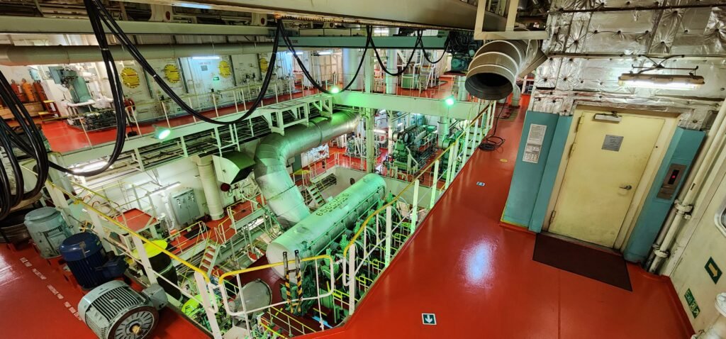 Engine Room MT Sirius 1