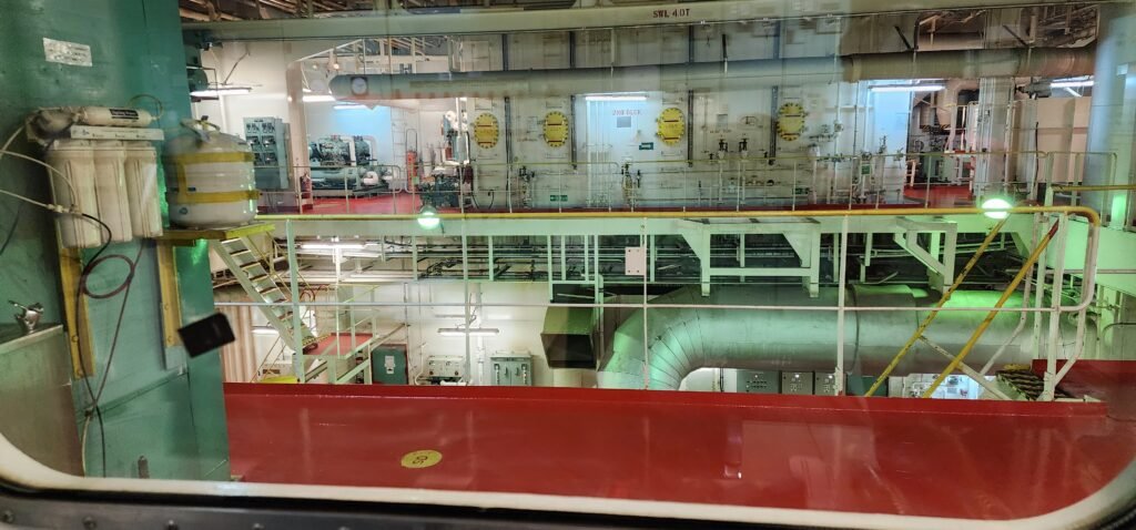 MT SIrius 1 IMO 9285847 Engine room