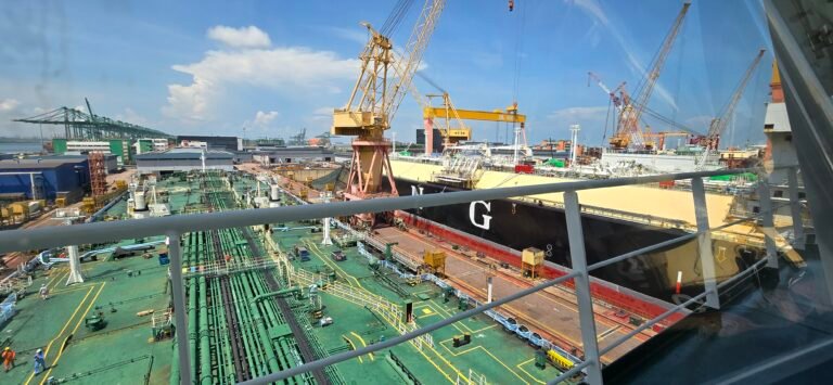 Navig8 Prosperity dry dock